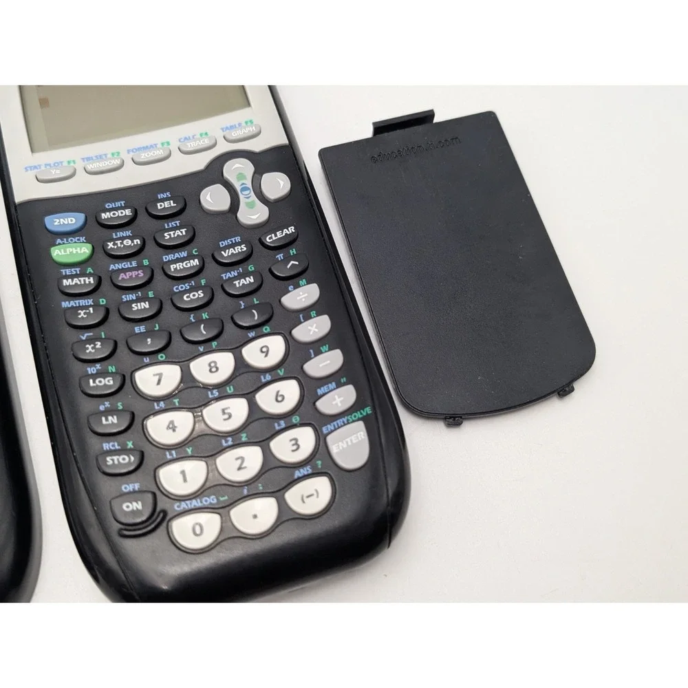 Texas Instruments TI-84 Plus Graphing Calculator +Slip Cover Tested